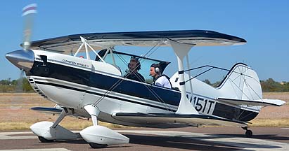 Christen Eagle II N151T, Copperstate Fly-in, October 26, 2013